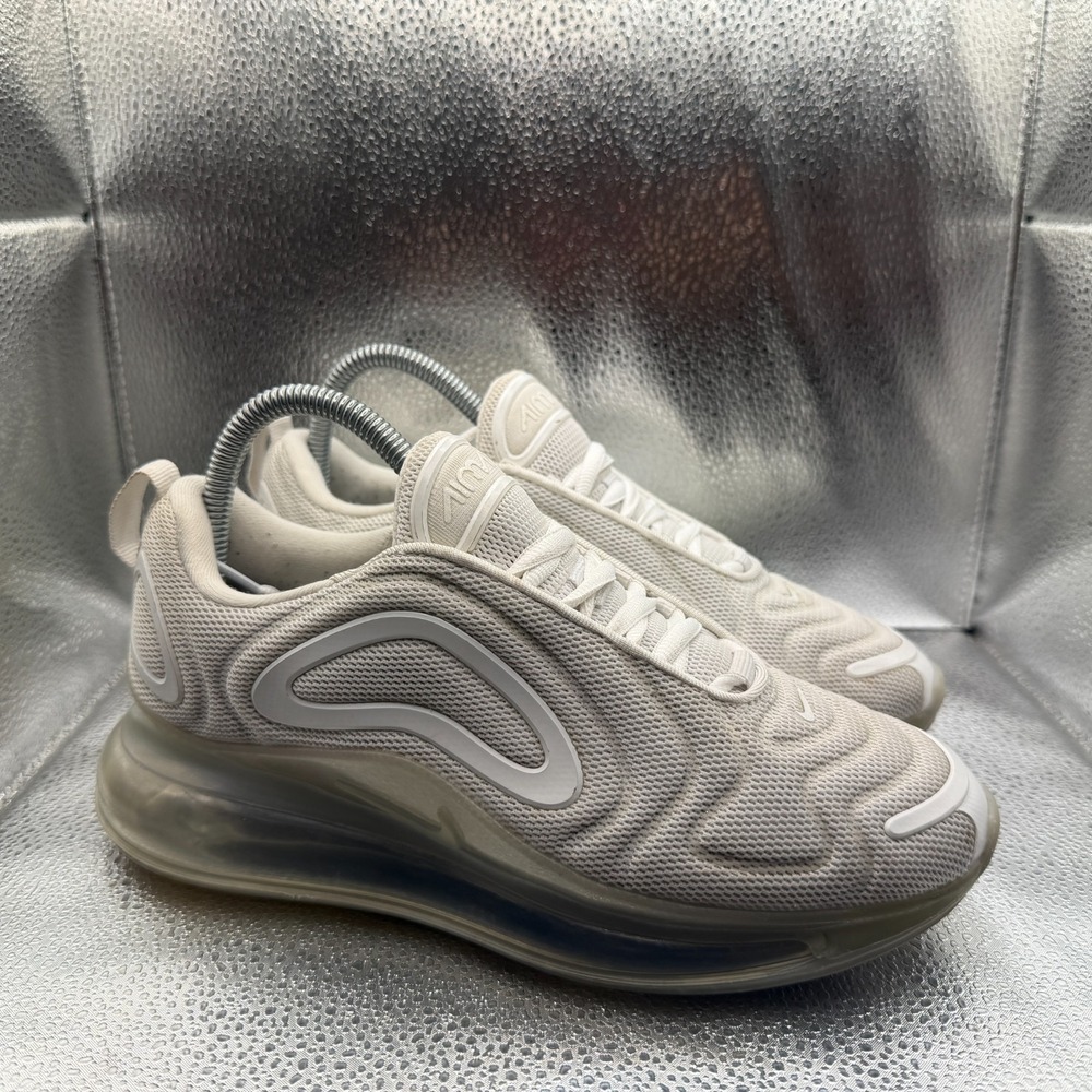 Size 7 Nike Air Max 720 Pure Platinum Womens Running Sneaker Shoes AR9293-101